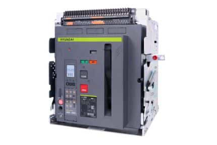 Máy cắt không khí ACB Hyundai 4P UAN20A 4B M2C2S250M, 2000A, 85kA