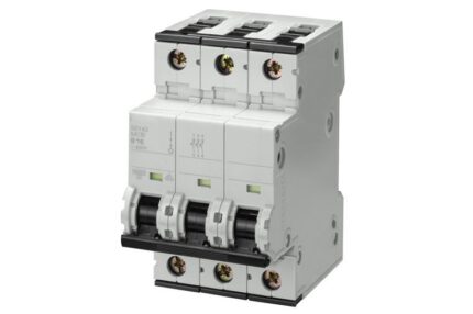 Cầu dao tự động -aptomat  MCB 3P Siemens 5SY4363-7, 63A, 10kA