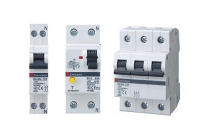 CẦU DAO TỰ ĐỘNG - aptomat 1P BH-D SERIES MitsubishiBHW-T10 1N C4 F, 4, 10kA